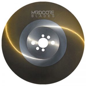 Hardcore Blade 400 X 3.0 X 40/50 MM Premium Cold Saw Blade Long Lasting Cobalt Alloy With TICN Coating