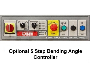 OPTIONAL - 5 Preset Bending Angle Controller