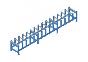 Heavy Duty Gravity Conveyor – Fork Loading