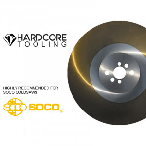 Soco Premium Cold Saw Blade Long Lasting Cobalt Alloy With TICN Coating for Model Cold Saw MC-315F  – 315mm Diameter x 2.5mm Thickness