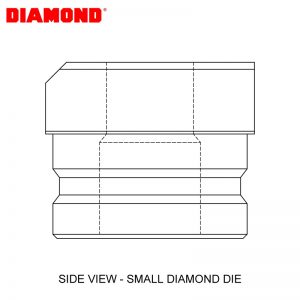 Diamond EP19V Oblong / Elongated Die