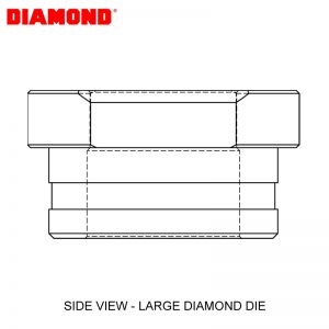 Diamond EP2110V Oblong / Elongated Die