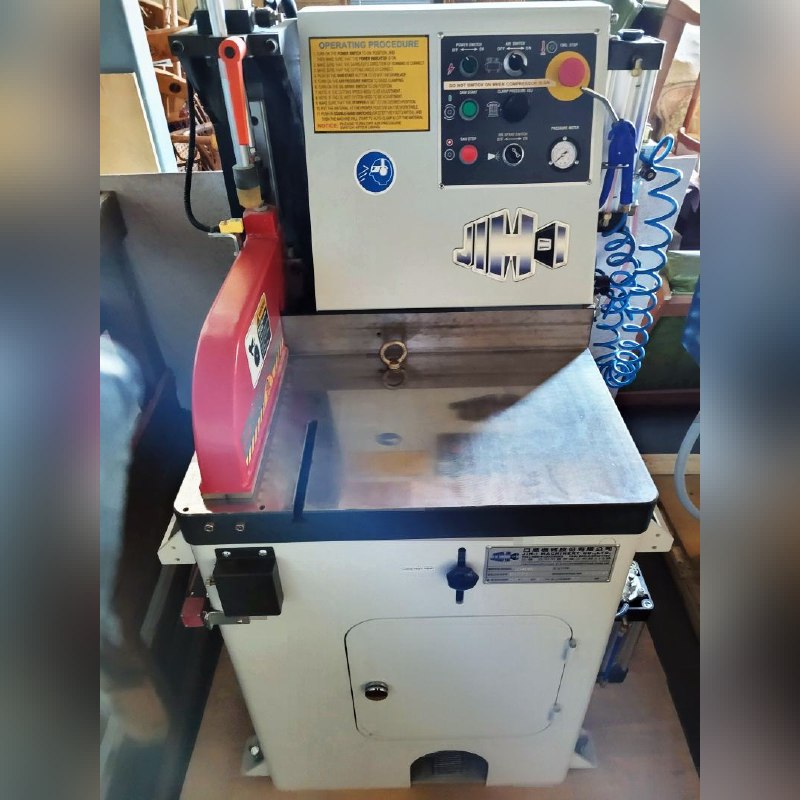 Used 2017 JIH-18D Metal Cutting Saw – Like New in Dry Storage