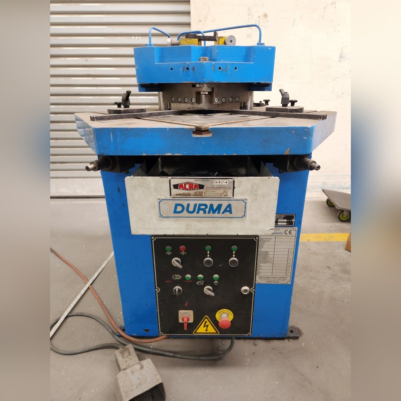 Used Durma VHKM2004 Corner Notcher