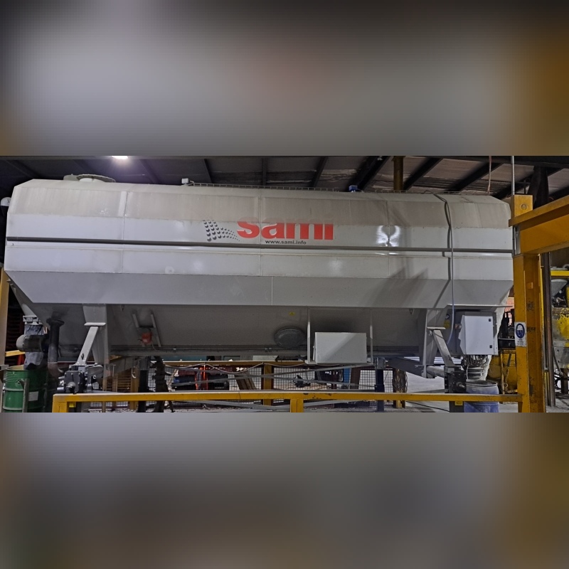 Used SAMI 32m3 Cement Silo with Piccini Mf750